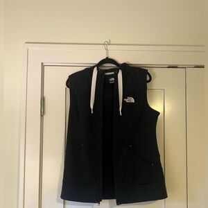 The North Face Women's Black Hooded Vest